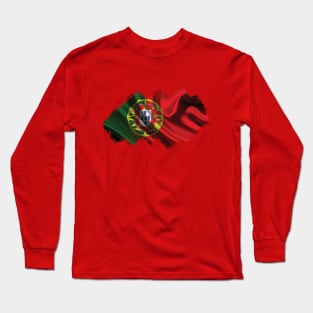 Portuguese Flag Long Sleeve T-Shirt